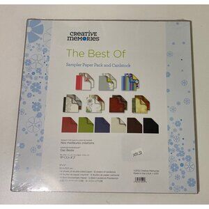 Creative Memories Best of Paper Pack & Cardstock 12x12 Scrapbooking Cardmaking